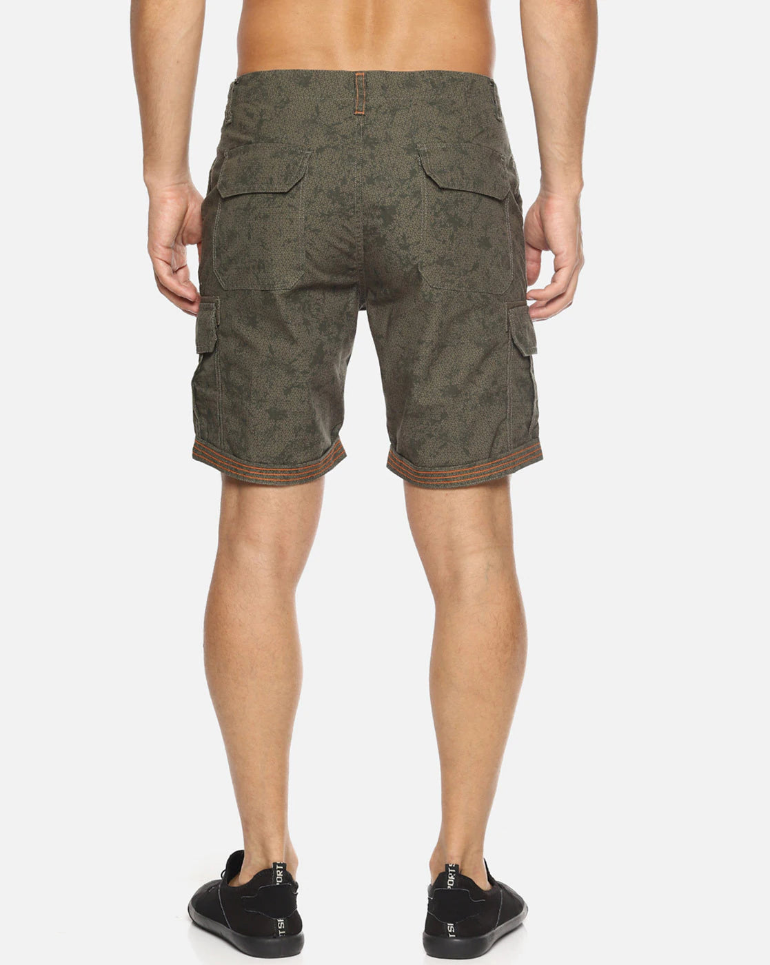 Printed Cargo Shorts