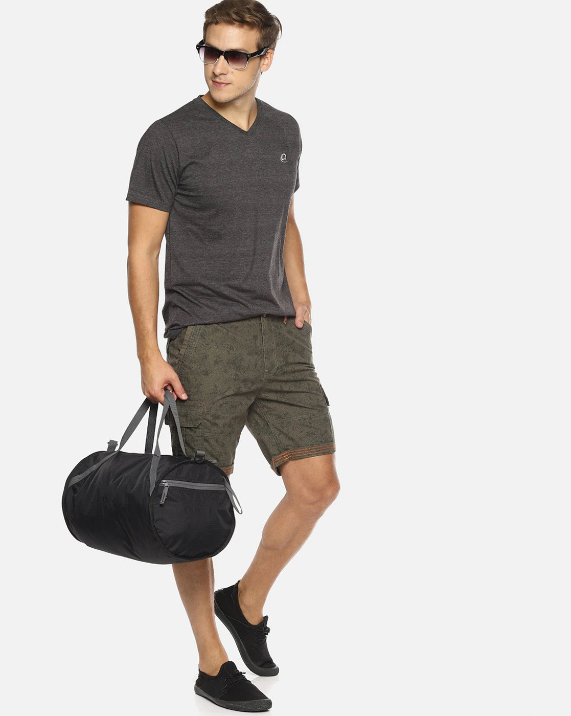 Printed Cargo Shorts