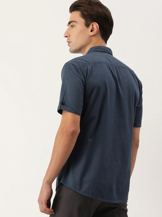 Solid Casual Shirt