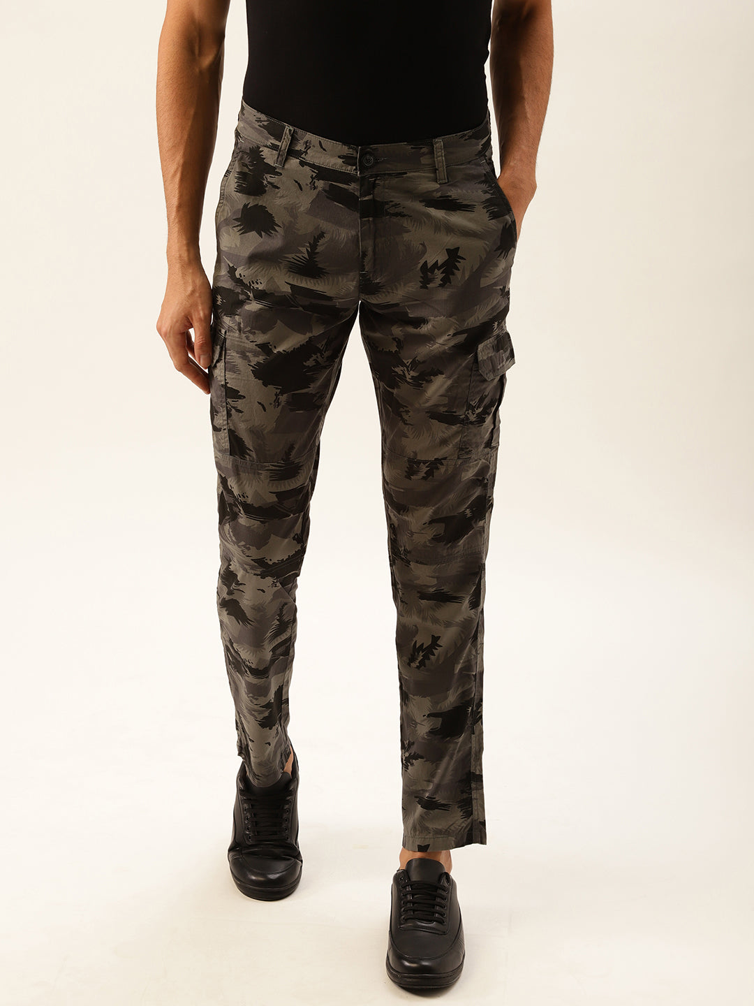 Printed Cargo Trouser