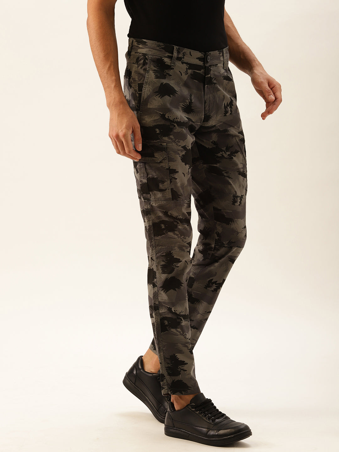 Printed Cargo Trouser