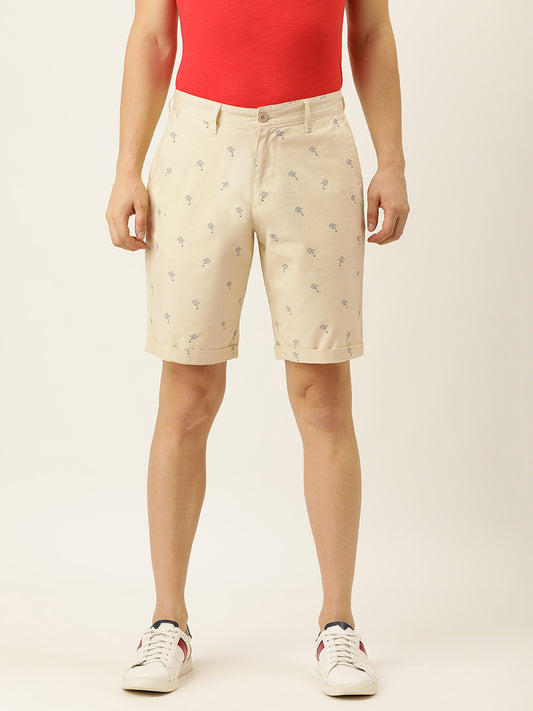 Printed Chino Shorts