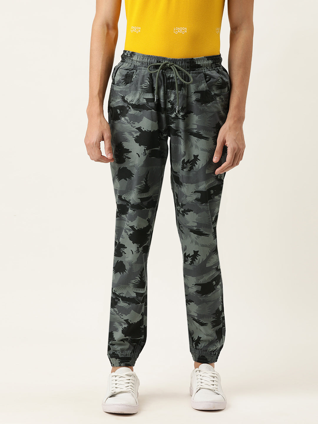 Printed Joggers Trousers