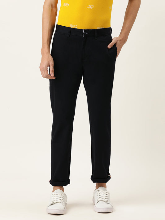Solid Casual Trouser