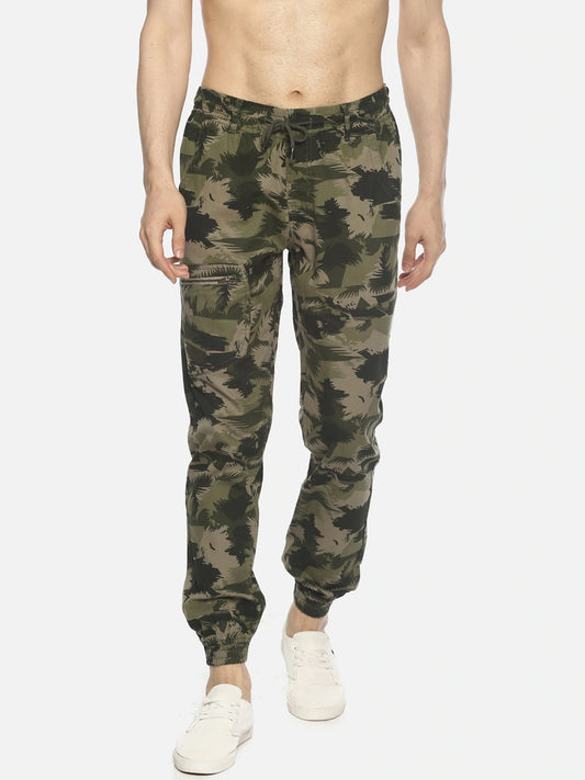 Printed Joggers
