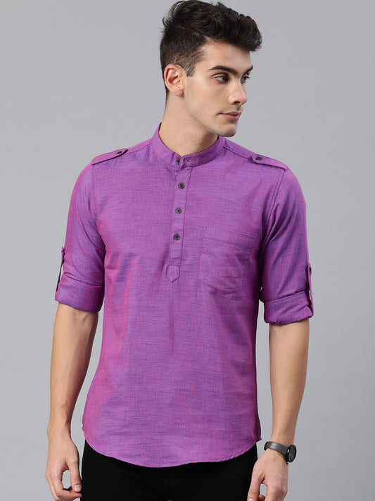 Solid Pathani Kurta