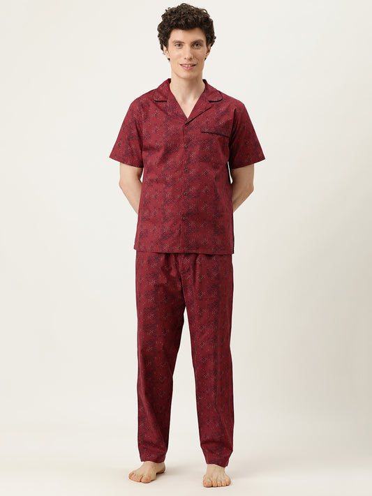 Printed Night Suit