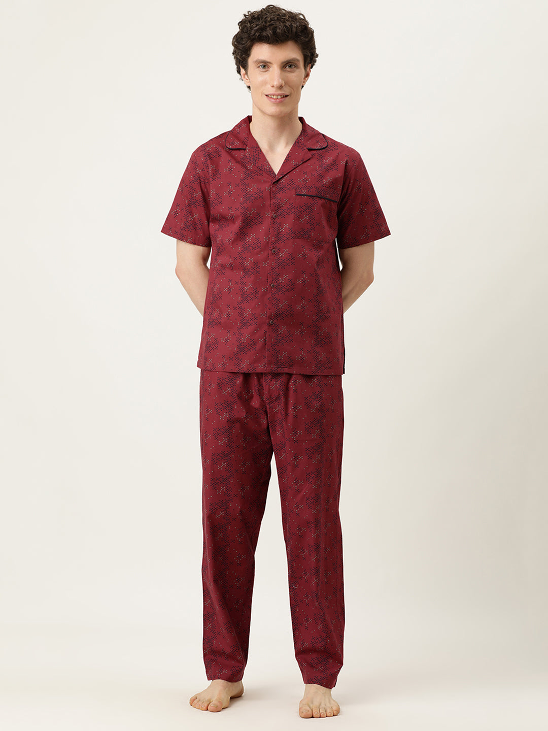Printed Night Suit