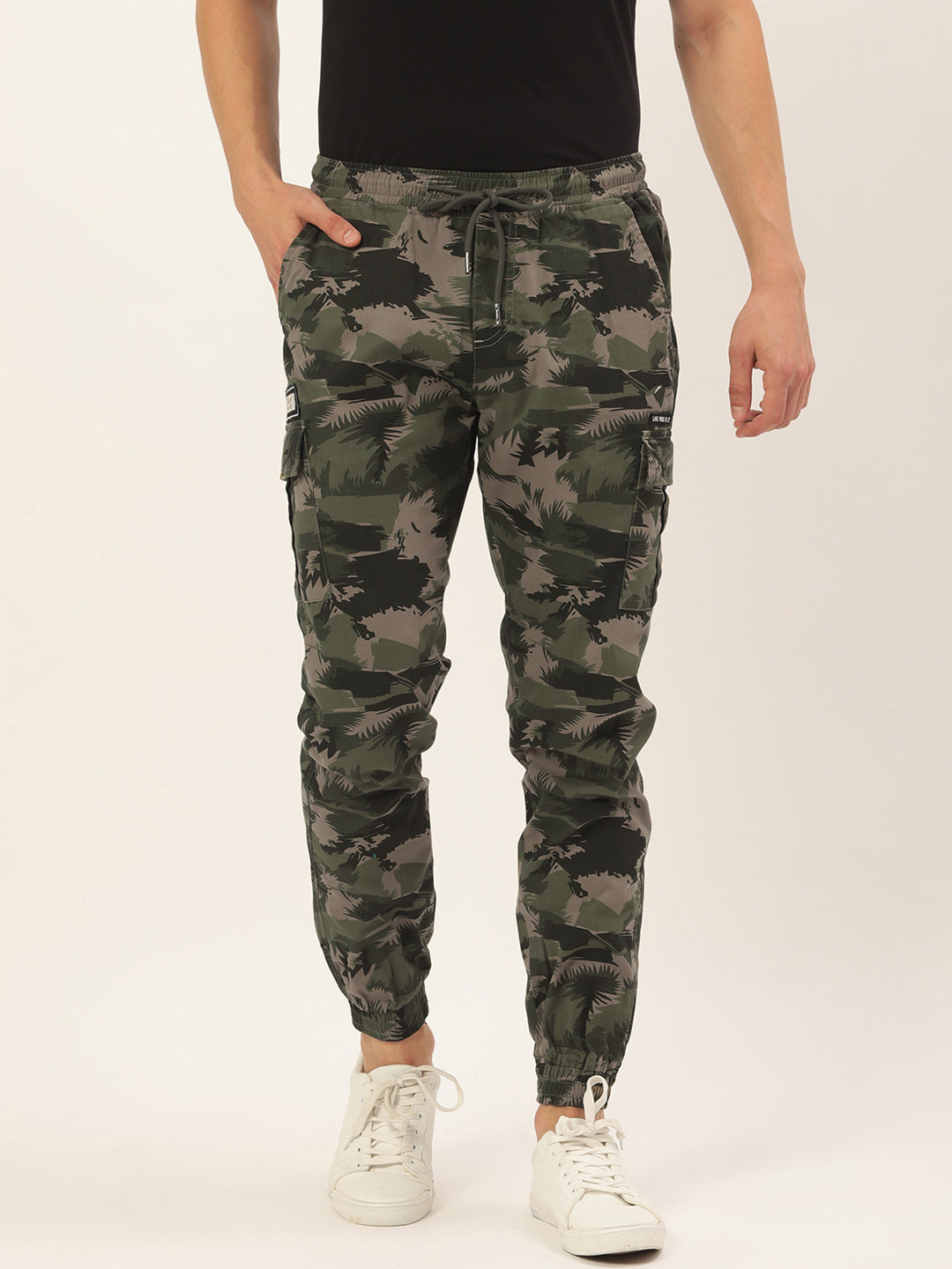 Printed Cargo Jogger