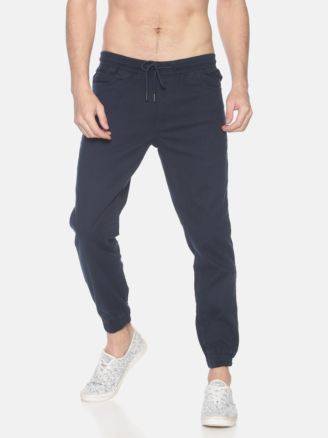 Solid Casual Jogger