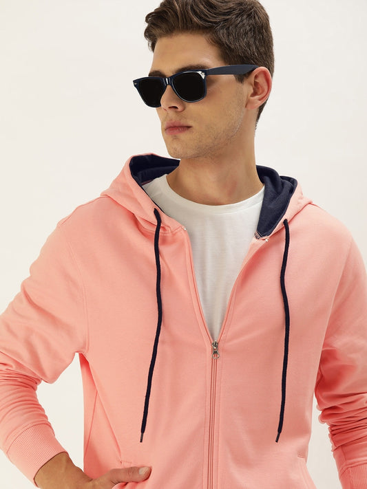 Solid Hooded Sweatshirt
