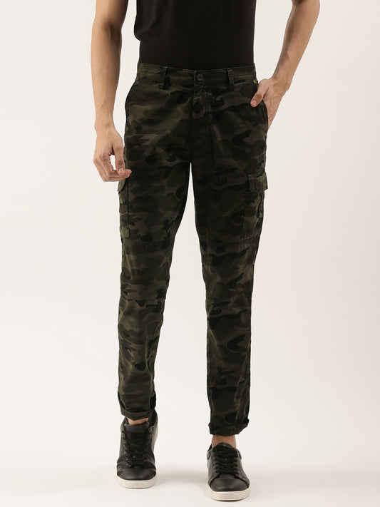 Printed Cargo Trouser