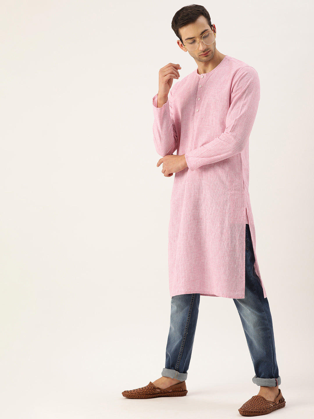 Solid Ethnic Kurta
