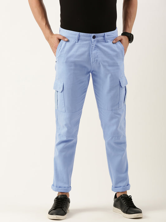 Solid Cargos Trousers