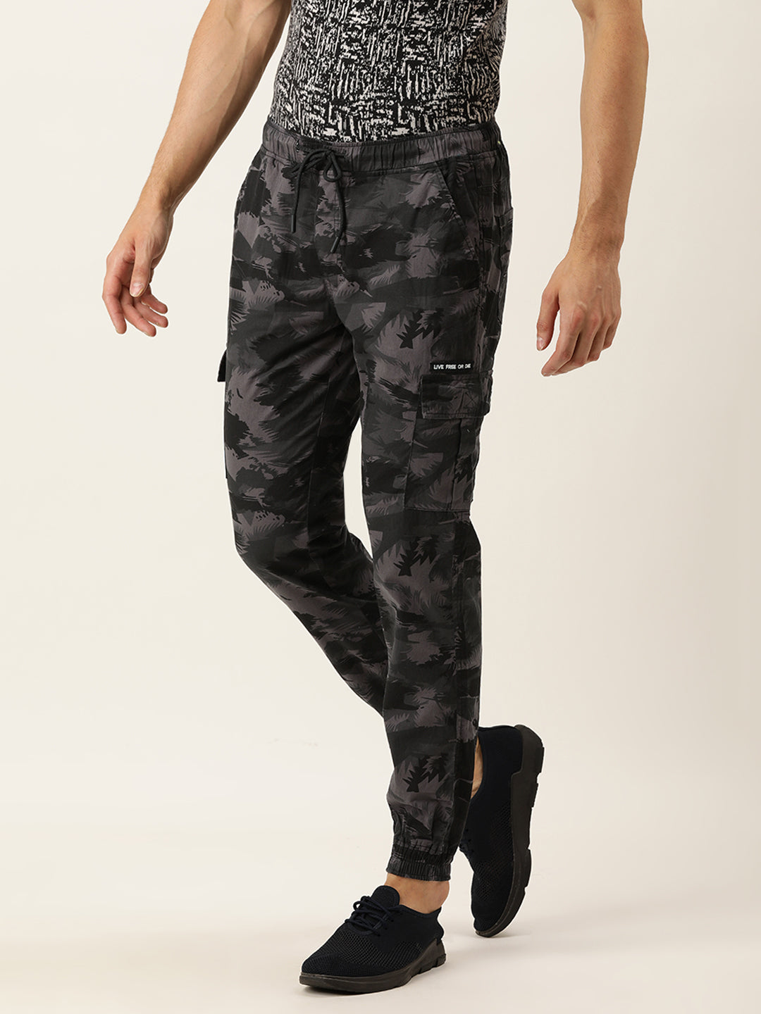 Printed Jogger Trousers