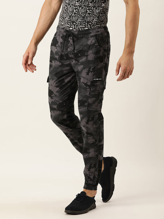 Printed Jogger Trousers