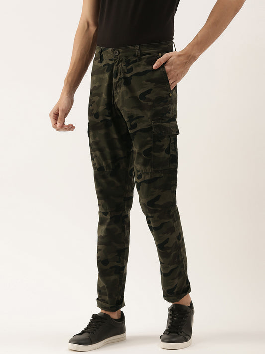 Printed Cargo Trouser