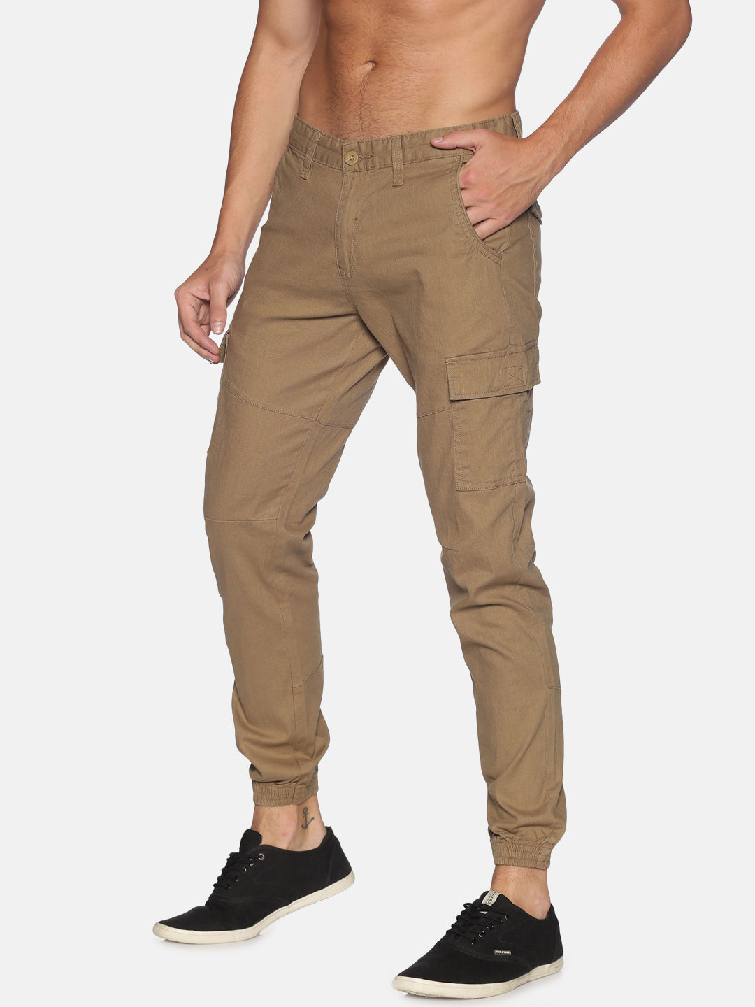 Solid Cargo Jogger