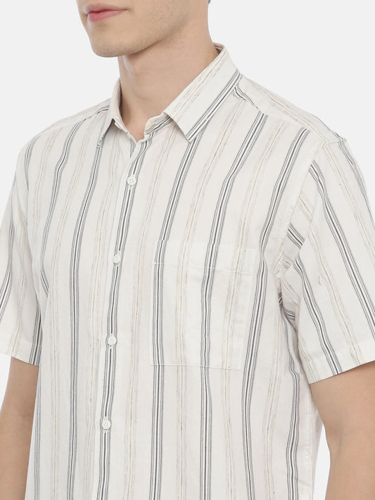 Striped Casual Shirt
