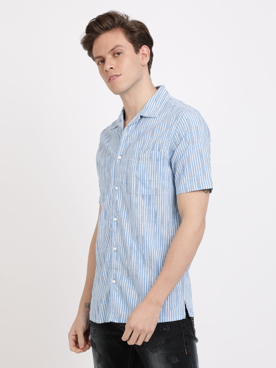 Striped Casual Shirt
