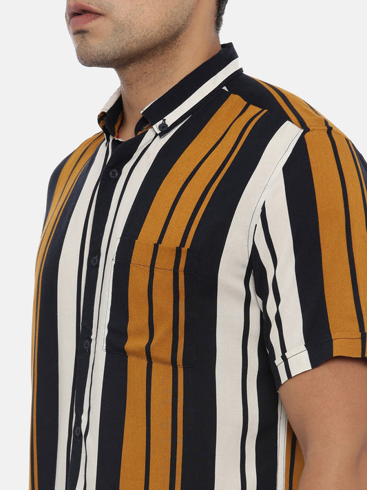 Striped Casual Shirt