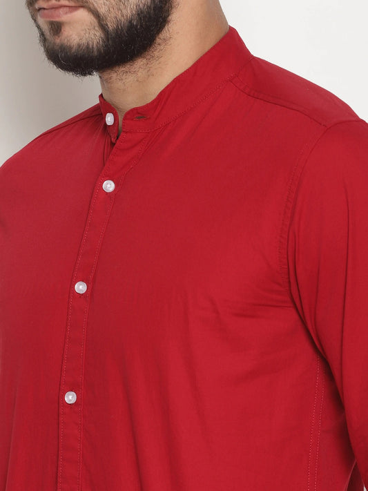 Solid Casual Shirt