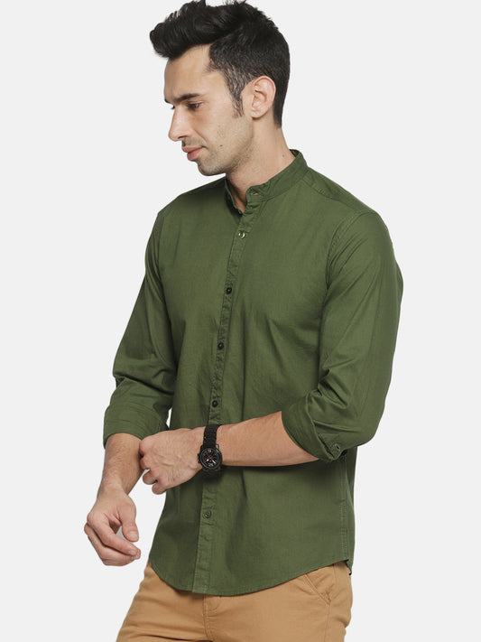 Solid Casual Shirt