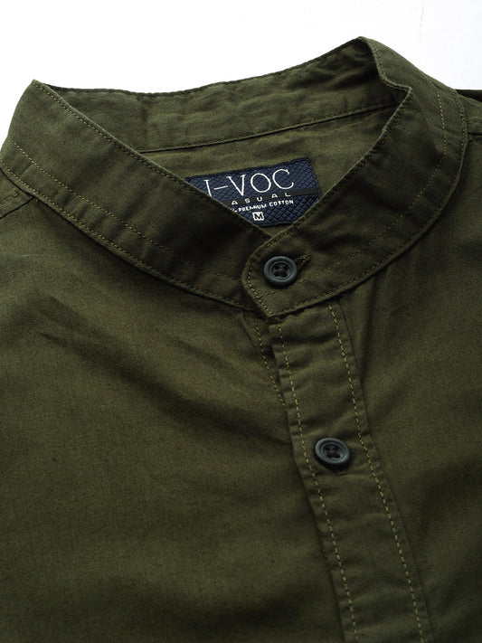 Solid Casual Shirt