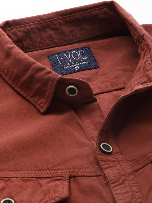 Solid Casual Shirt