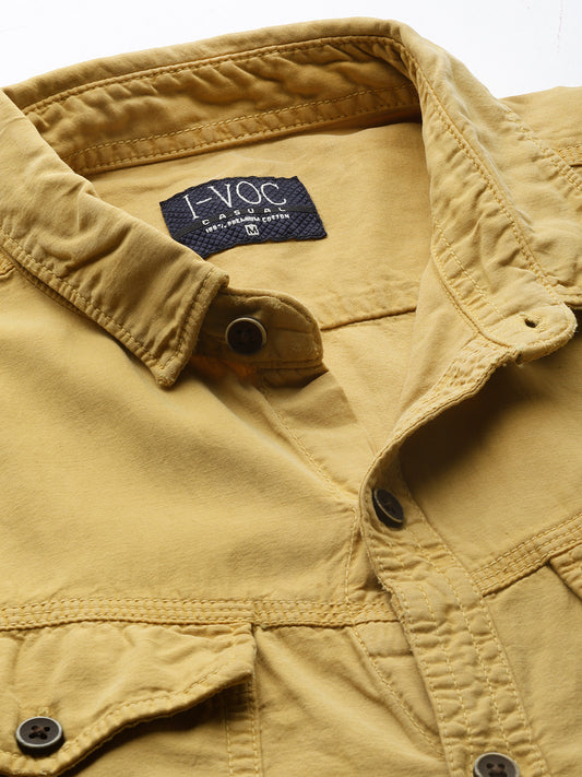 Solid Casual Shirt