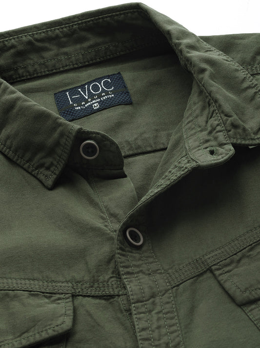 Solid Casual Shirt