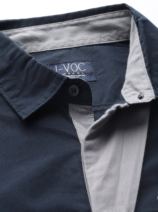 Solid Casual Shirt