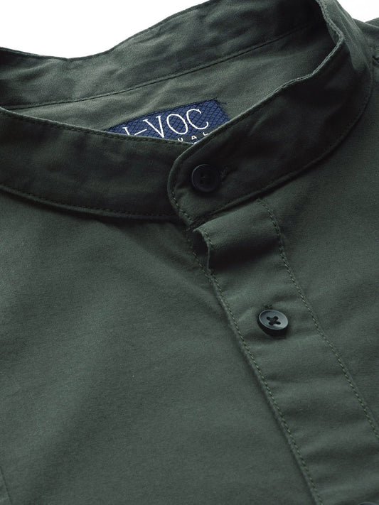 Solid Casual Shirt