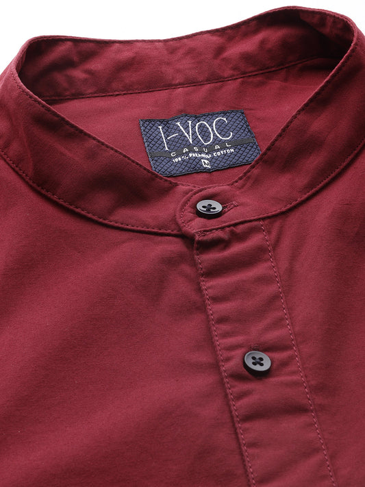 Solid Casual Shirt