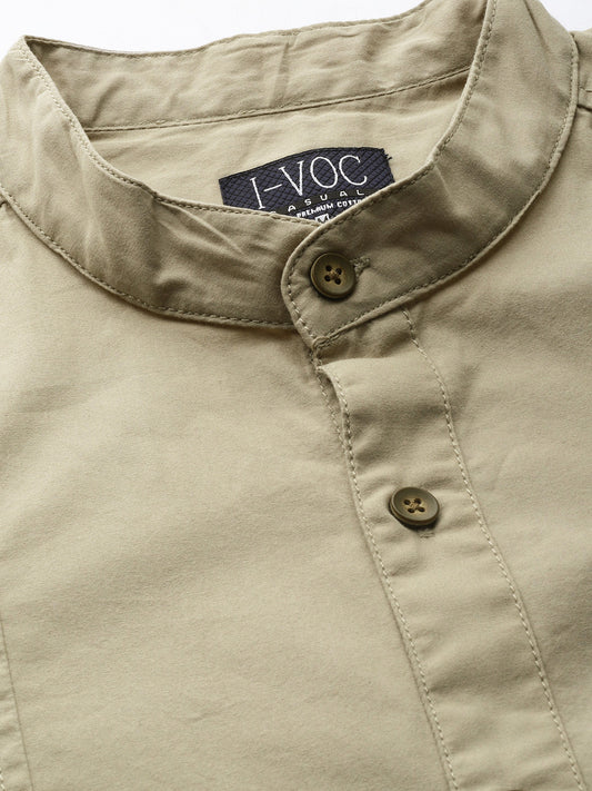 Solid Casual Shirt