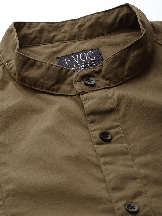 Solid Casual Shirt