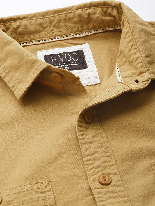 Solid Casual Shirt