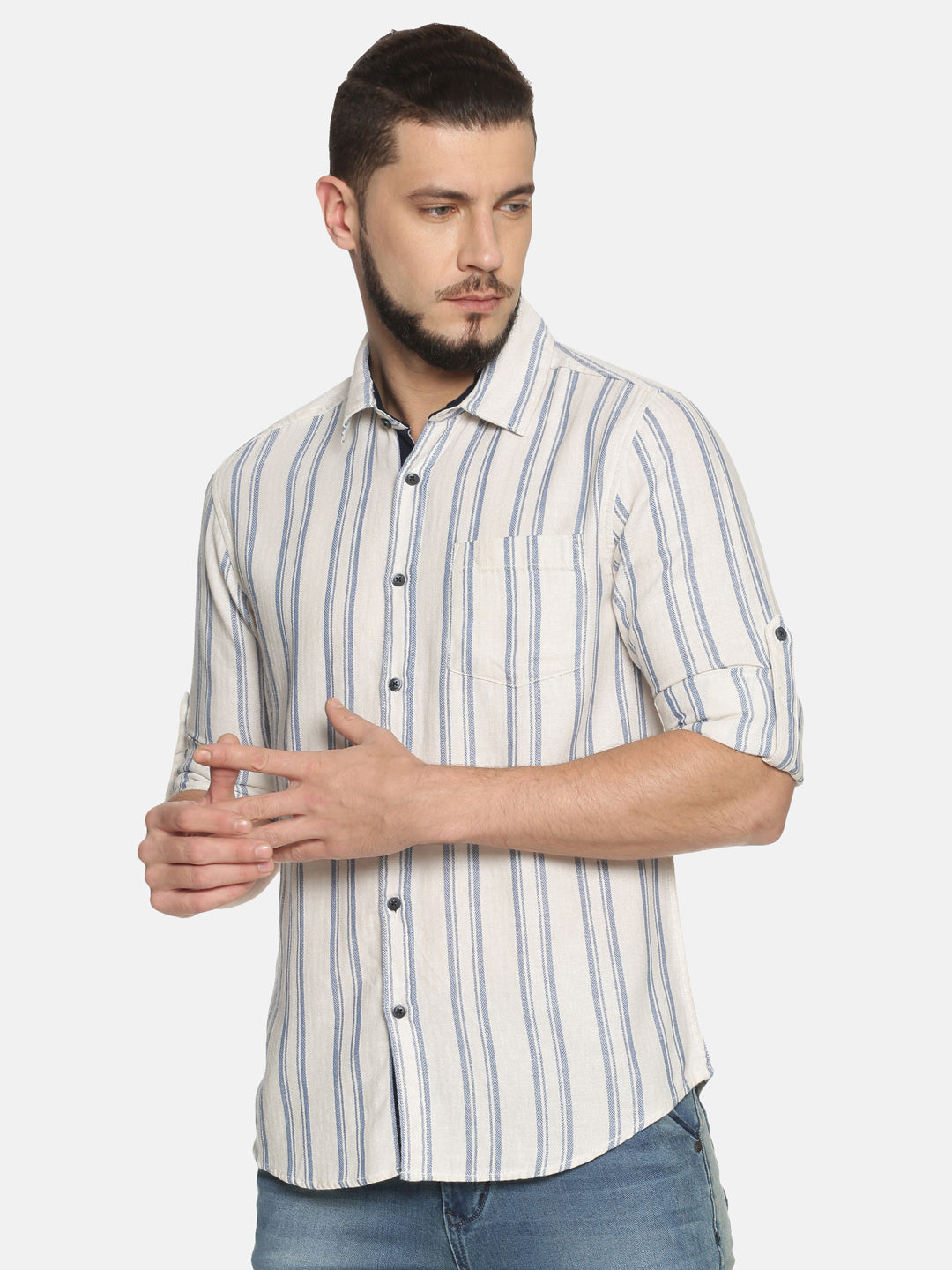 Striped Casual Shirt