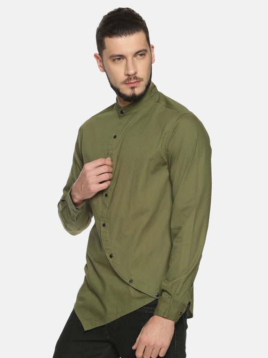 Solid Casual Shirt