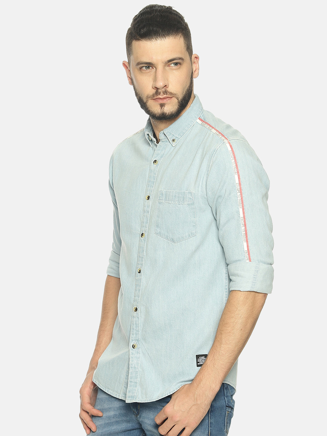Solid Casual Shirt