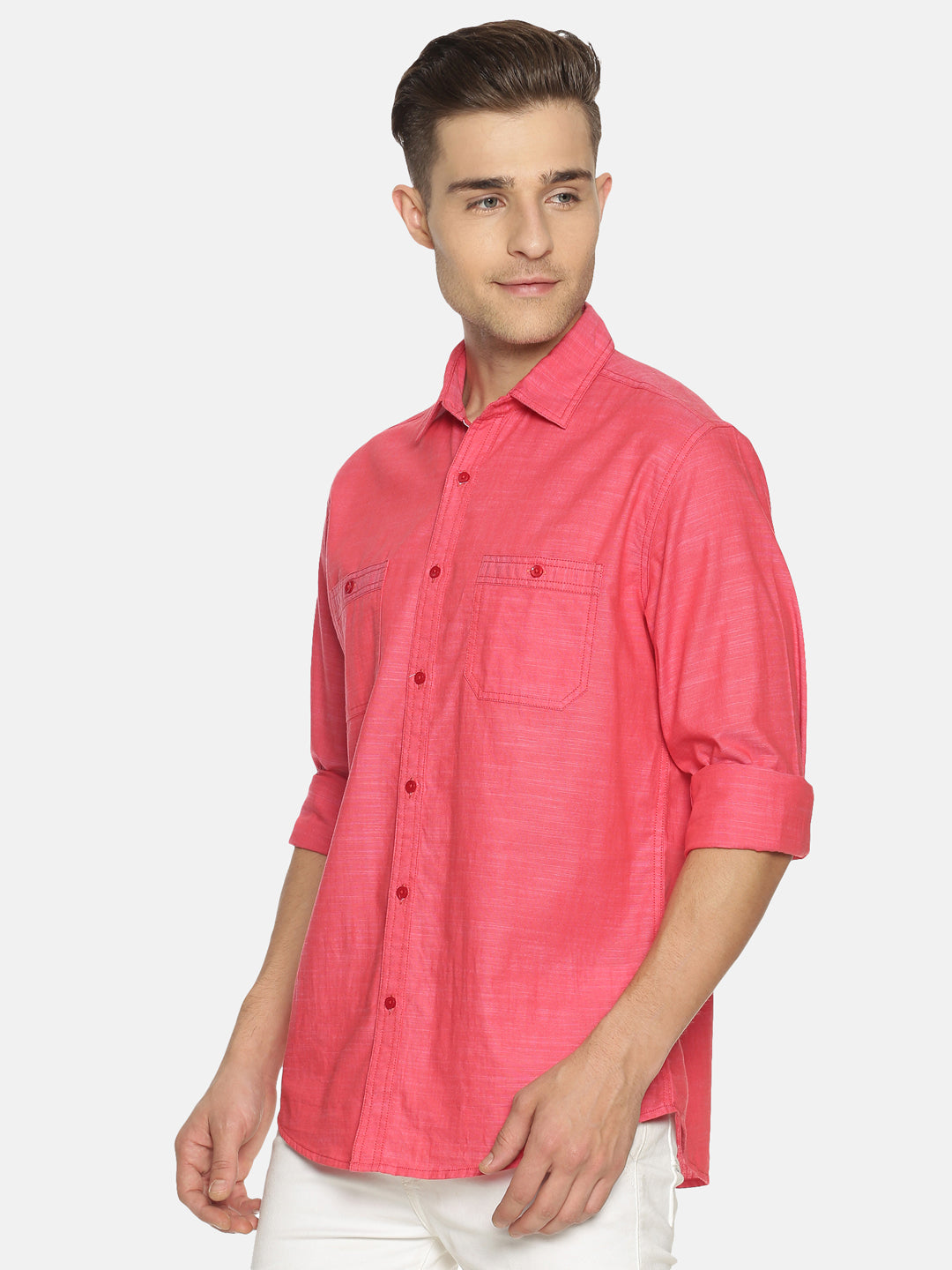 Solid Casual Shirt