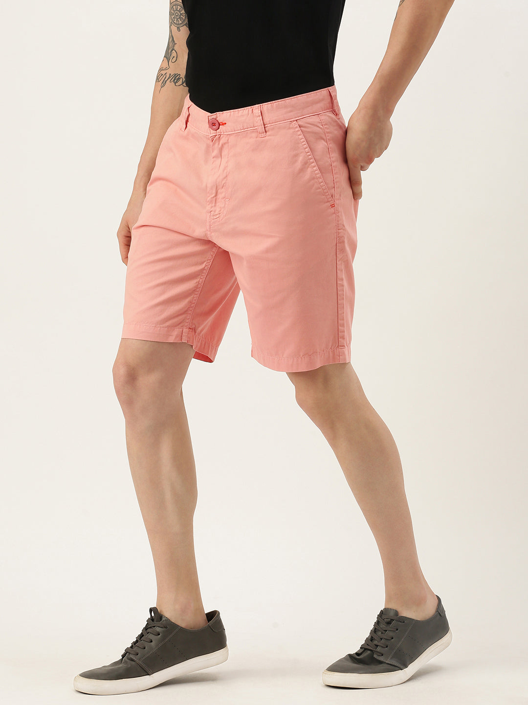 Printed Chino Shorts