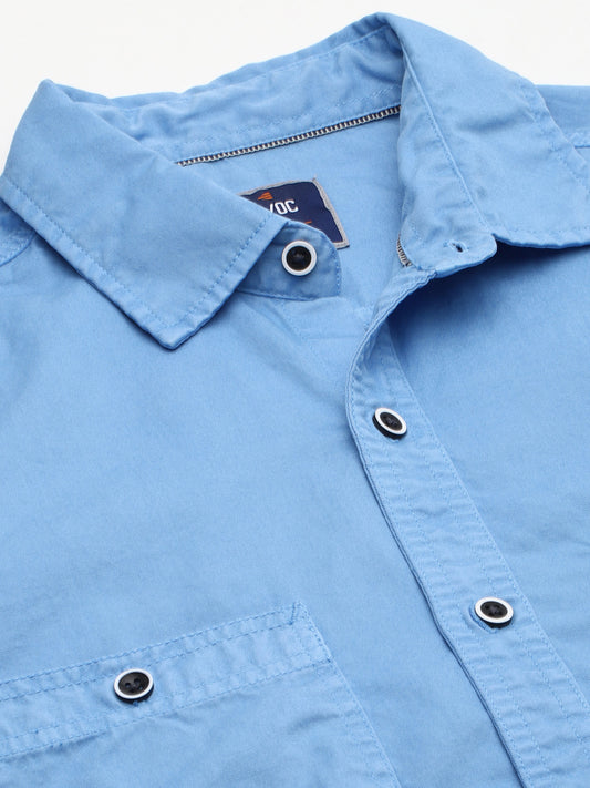 Solid Casual Shirt