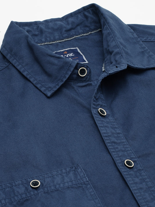Solid Casual Shirt
