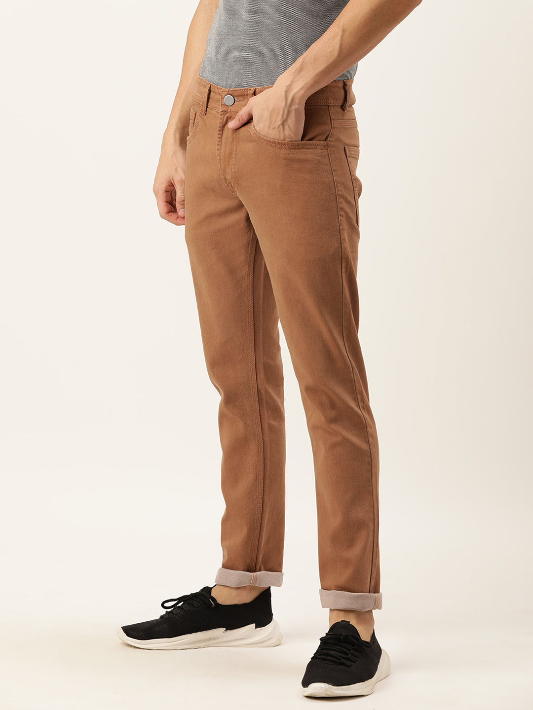 Solid Jeans
