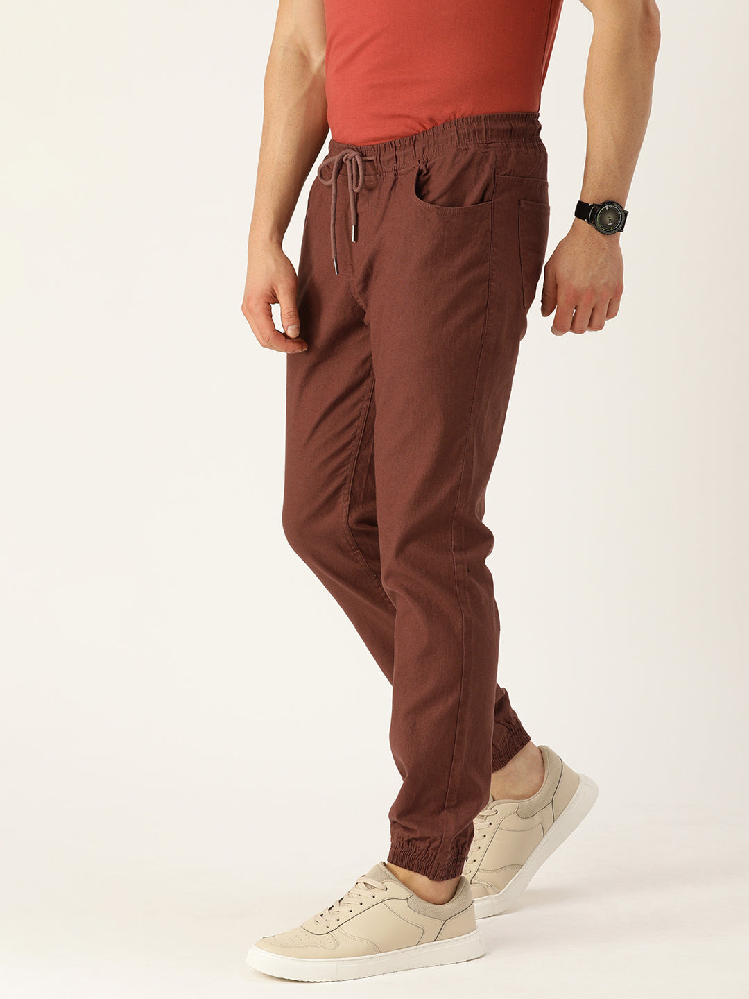 Solid Joggers Trouser