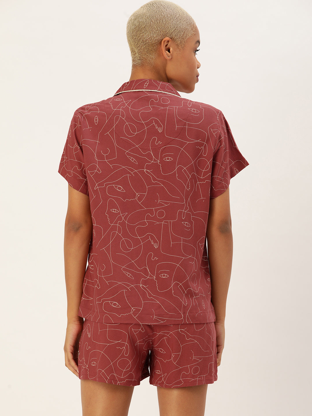 Printed Night Suit