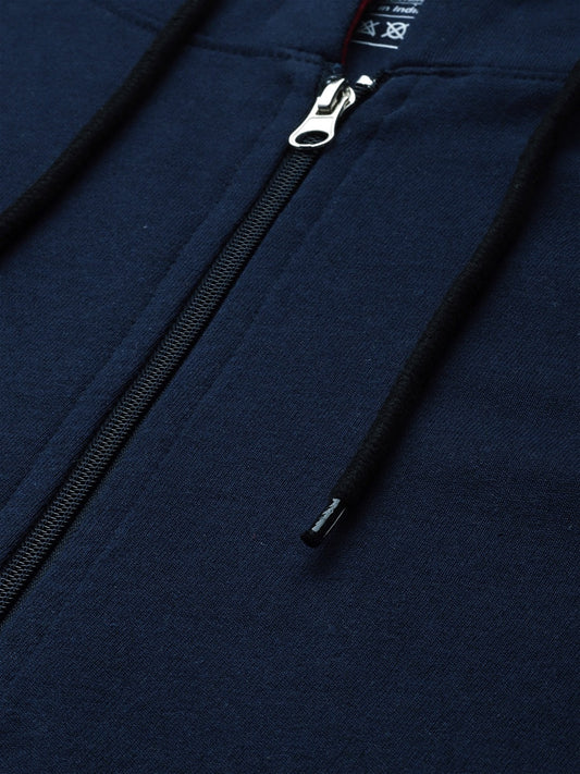Solid Hooded Sweatshirt