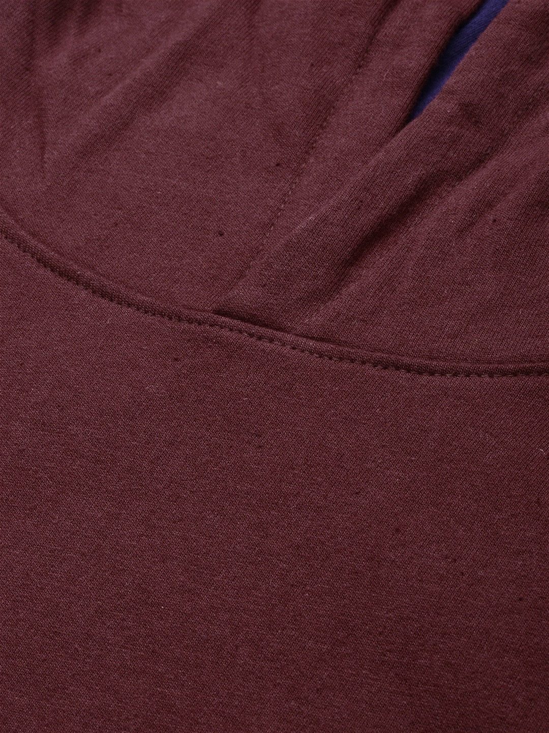 Solid Hooded Sweatshirt