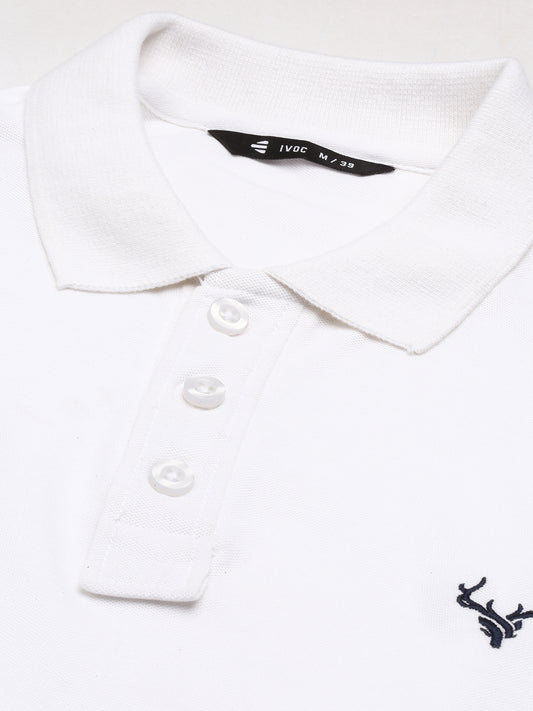Solid Polo T-shirt